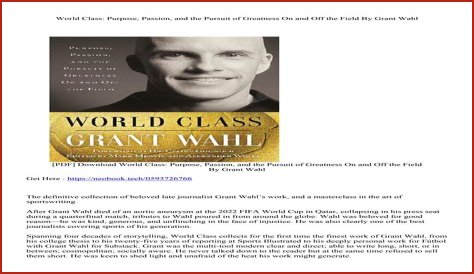 Leadership, Legacy, And The Pursuit Of Greatness