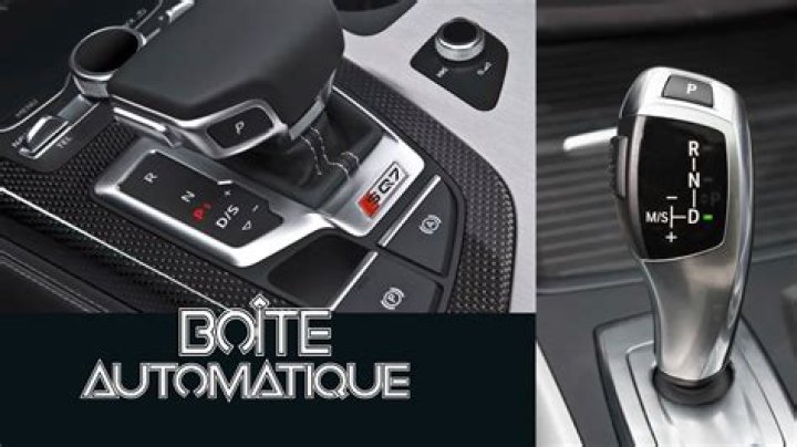 Comment se servir d'une boite automatique ?
