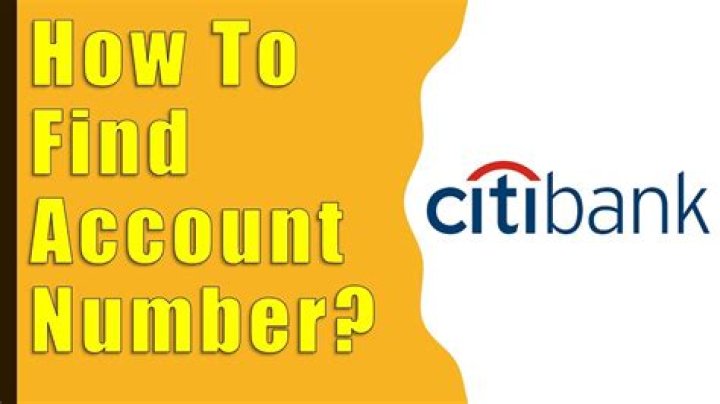 How do I find my Citibank payee account number?