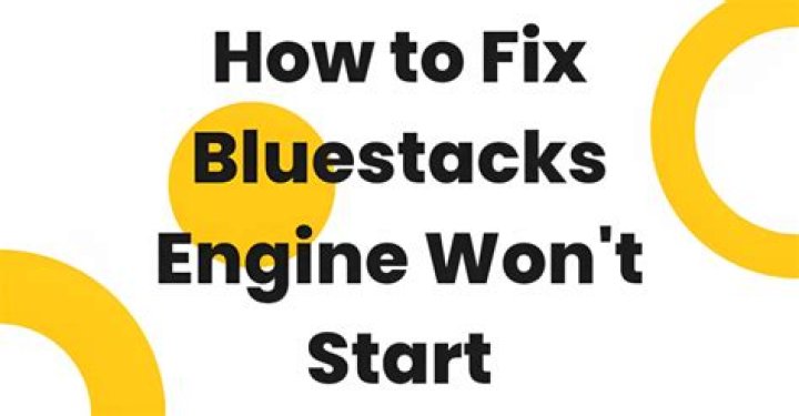 How do I start my BlueStacks engine?