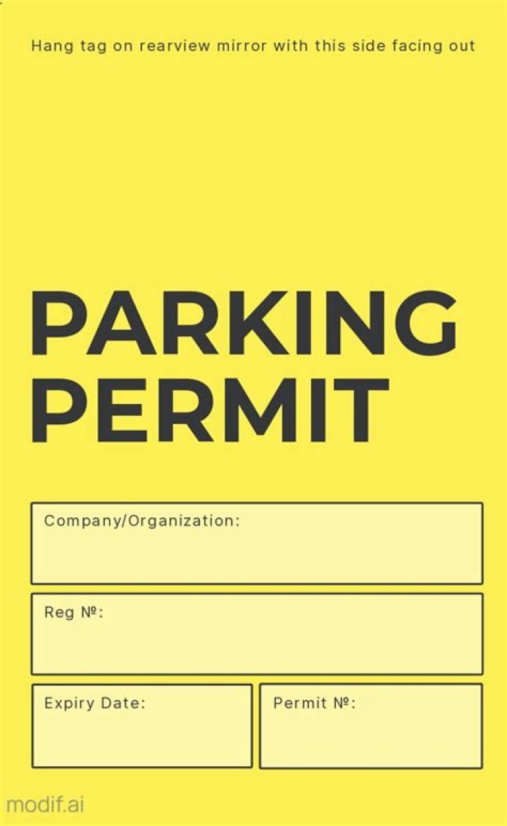 What is a parking permit UK?