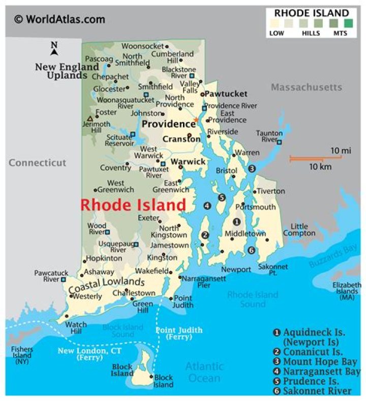 What is Rhode Island's state food?