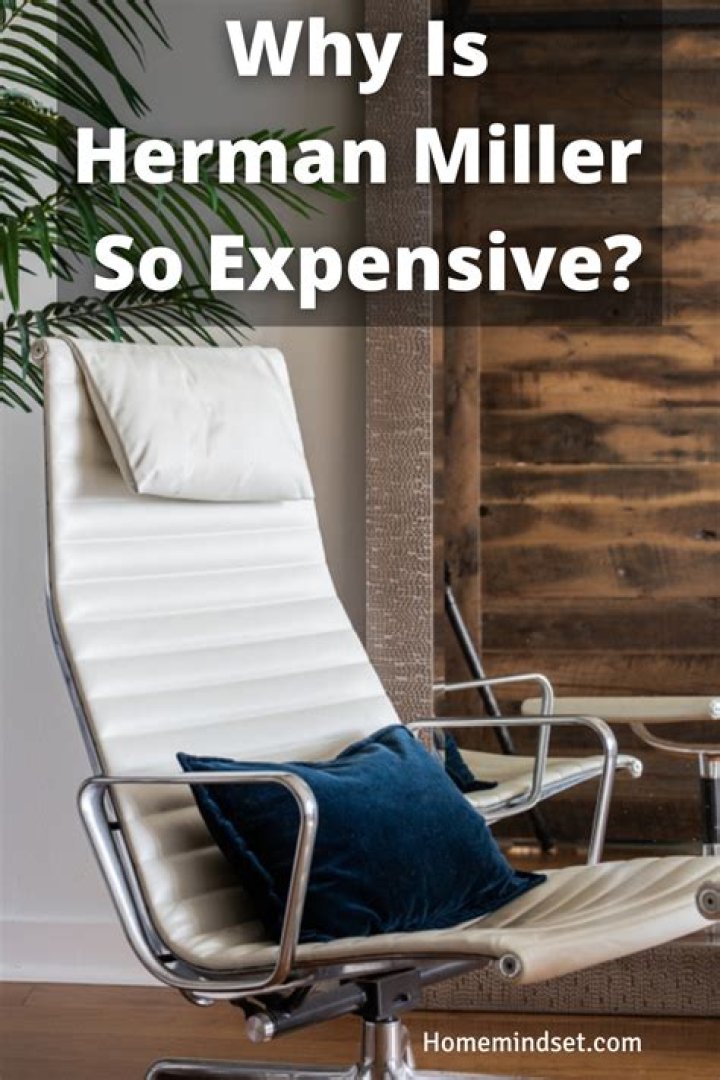 Why is Herman Miller so expensive Reddit?