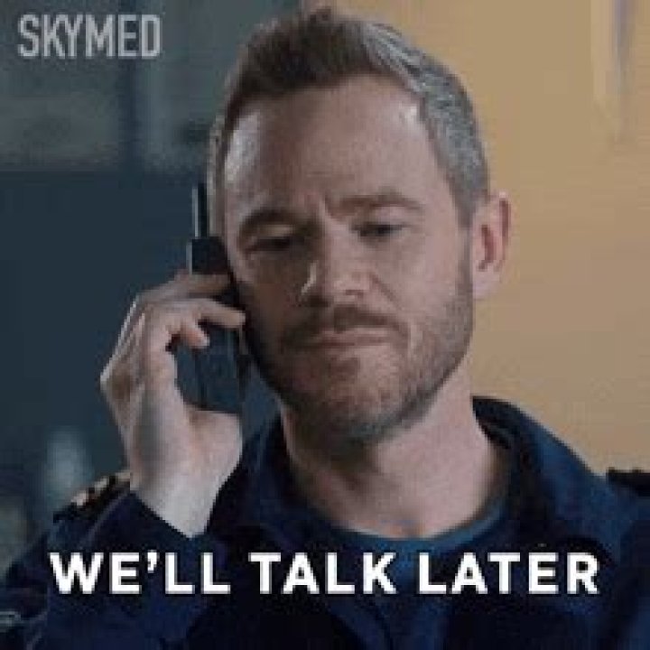 Will talk later meaning?